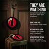 Creative Festival Door Ornaments Halloween Glowing Eyes, Glow in The Dark Eyeball Wooden Hanging Sign, Spooky Outdoor Courtyard Holiday Decor