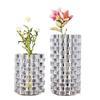 Home Decor Simple Geometric Cylinder Splicing Crystal Vase Living room decoration vase ornaments