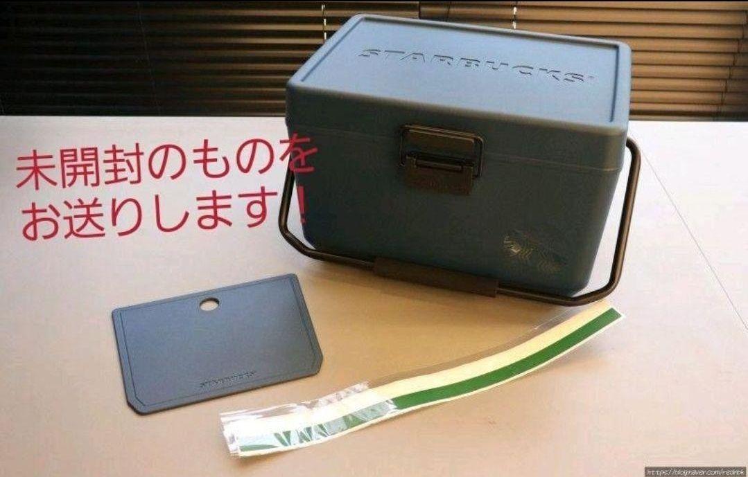 

[Б/У] Starbucks Korea 2021 Сумка-холодильник, Синий и Темно-синий