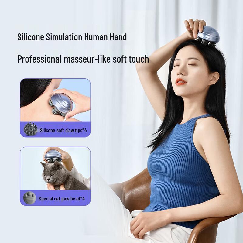 Yolanda Portable Head Massager CN plug (adapter included)