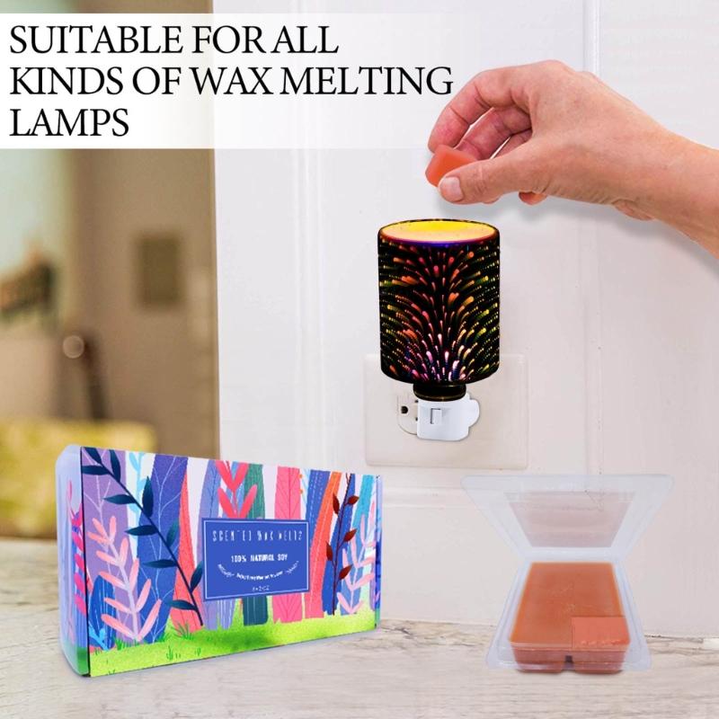 Versatile Wax Melts, Scented Wax Melts Cubes  for Relaxing Environment Perfect Mother Day Gifts 8Packs /3oz Each