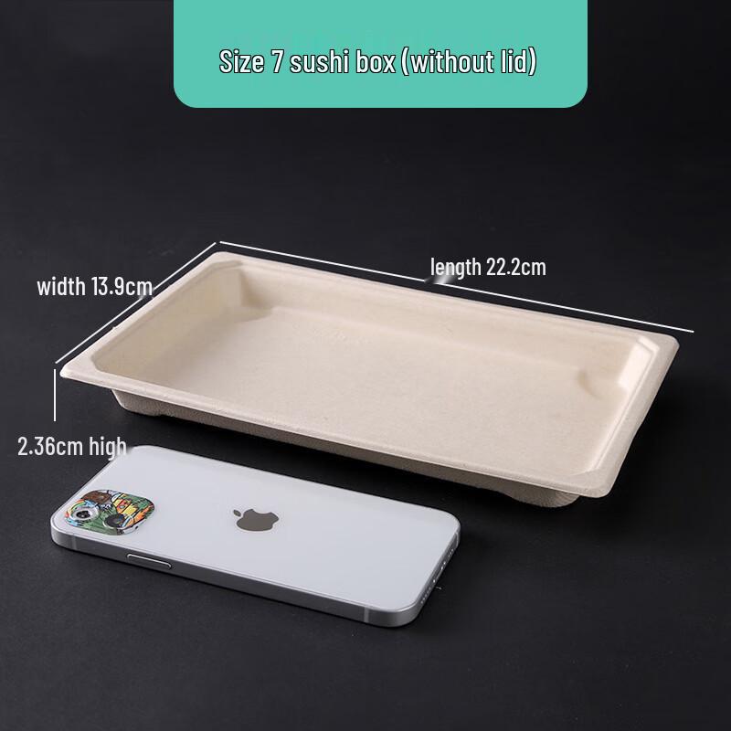 Disposable Paper Sushi Takeout Tray
