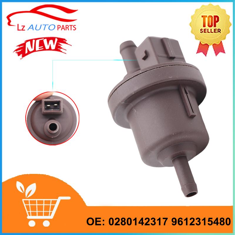 Fuel Tank Breather Valve 0280142317 9612315480 96254424 96458445 16287G 142980 for Citroen Peugeot Fiat Renault EVAP Purge Valve