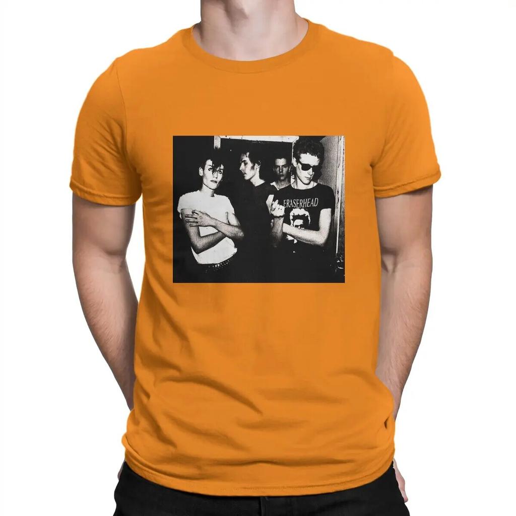 Herrar Brittiskt Postpunk Rockband T-shirt Bauhaus Ren Bomull Kläder Unika Kortärmade O-hals T-shirts Nyhet T-shirts