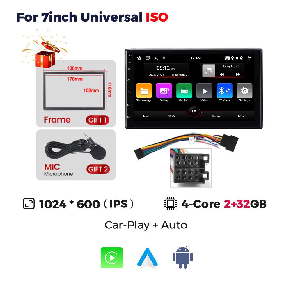 Fangyitong 7862 Car Android Navigator: Compatible with 7”, 9”, 10” Displays for Versatile Use