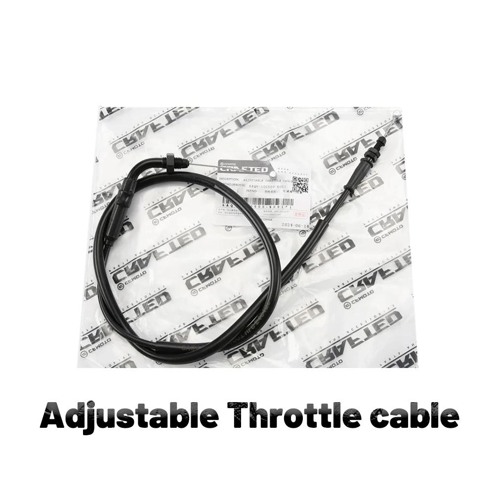 New For CFMOTO 450MT Original Accessories Throttle cable MT450 Clutch cable Oil door cable adjustable throttle