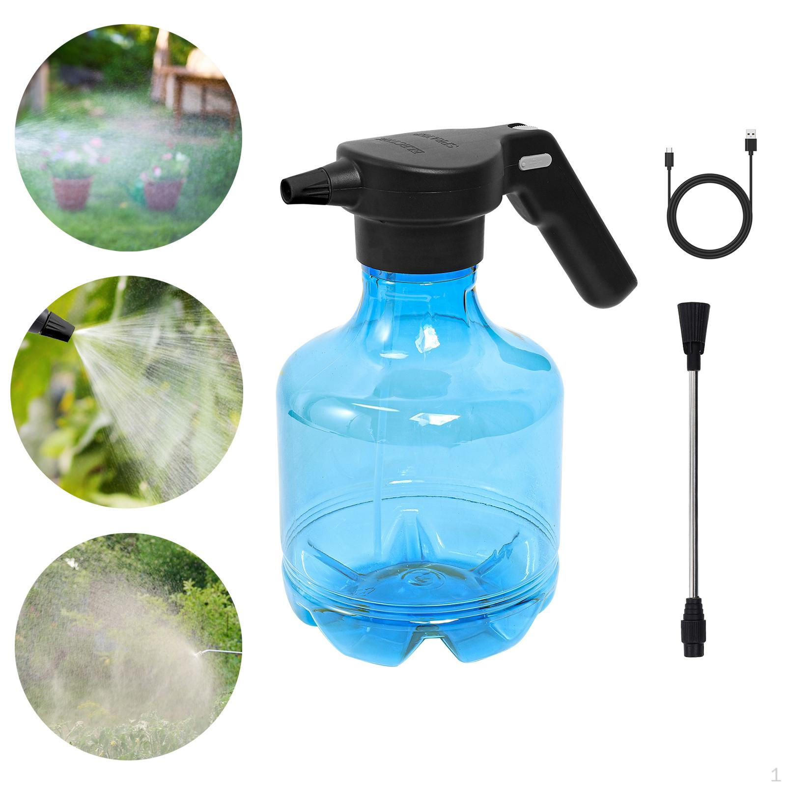

Электрический распылитель 3л, регулируемая насадка для распыления, сельскохозяйственный дозатор, распылитель воды синий