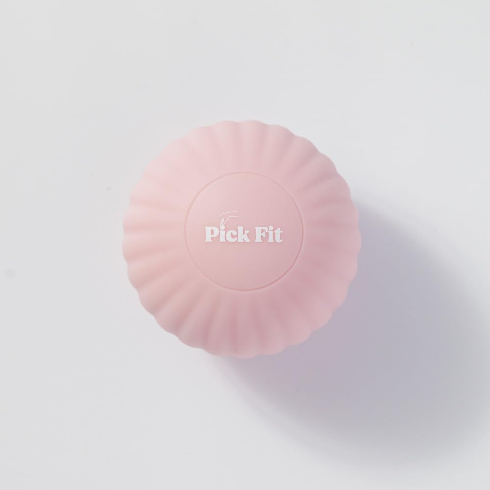 

Pick Fit Massage Ball [Supervised by a Health and Exercise Instructor] Firm Myofascial Release Ball for Neck, Lower Back, and Acupressure, Stretch Bal
