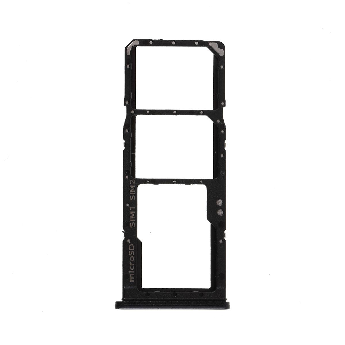

OEM Тримач лотка для SIM-карти + Micro SD для Samsung Galaxy A70 SM-A705F Black