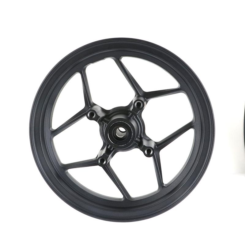 10inch 15mm Center Hole Front 2.15-10 and Rear 2.50-10 4 Fitting Hole Rims Refitting for Dirt Bike Pit Bike Vacuum Wheel