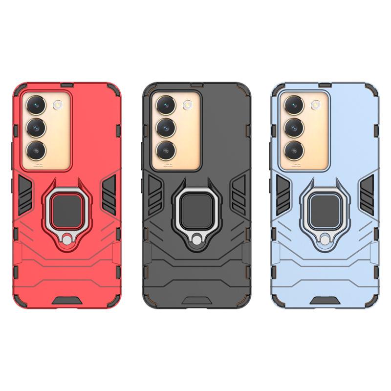Phone Case For Vivo V40 SE Case For Vivo V40 SE Cover Back Bumper Shockproof Hard Armor Ring Magnetic Cover Vivo V40 SE Fundas