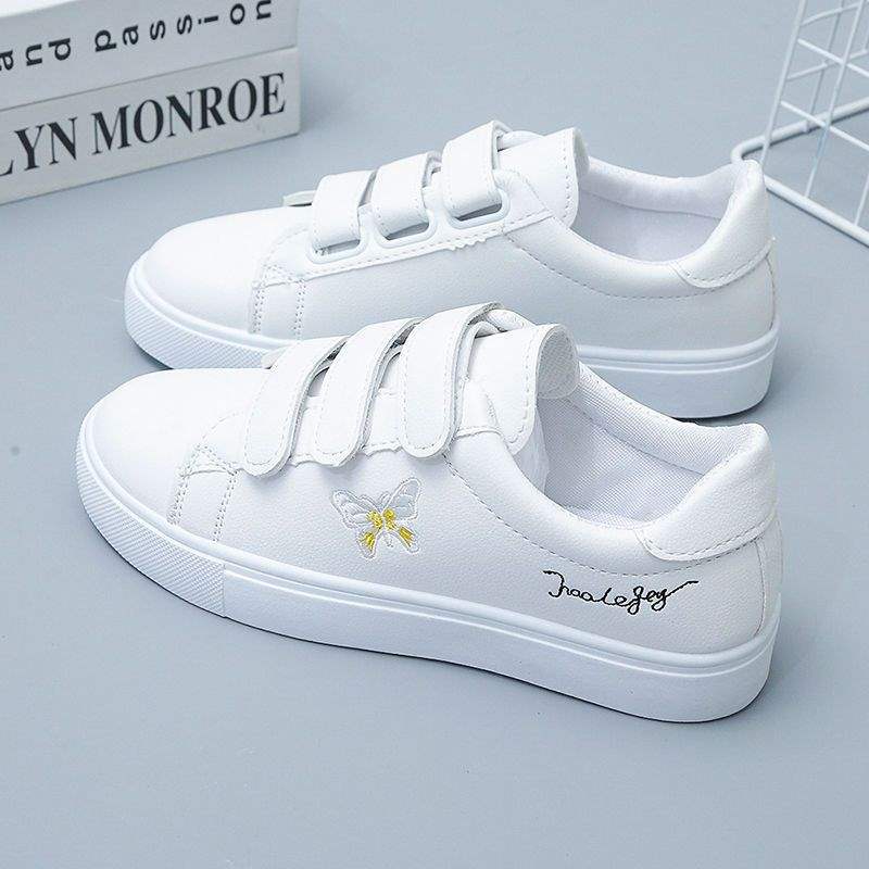 Velcro street flat baseplate shoes flat tide sneakers