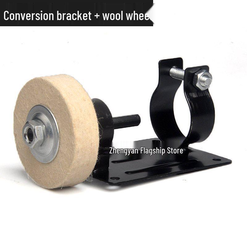 Electric Drill Wool Polishing Wheel for Bench Grinder and Metal Mirror Finishing