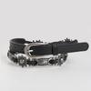 Alloy Punk Belt Buckle With Geometric Shape For Casual Wear