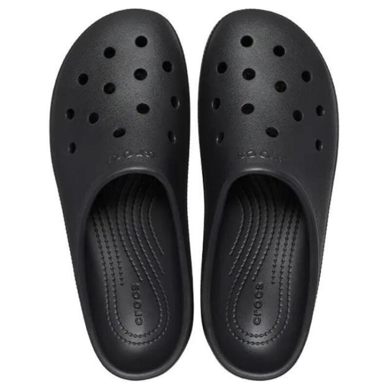 Crocs Fashion Trend Simple Hole Shoes Women's Black