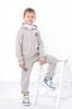 Tracksuit (boys) – Warm Zip Hoodie & Pants with Print, Winter, 6436-025-33-4 HC