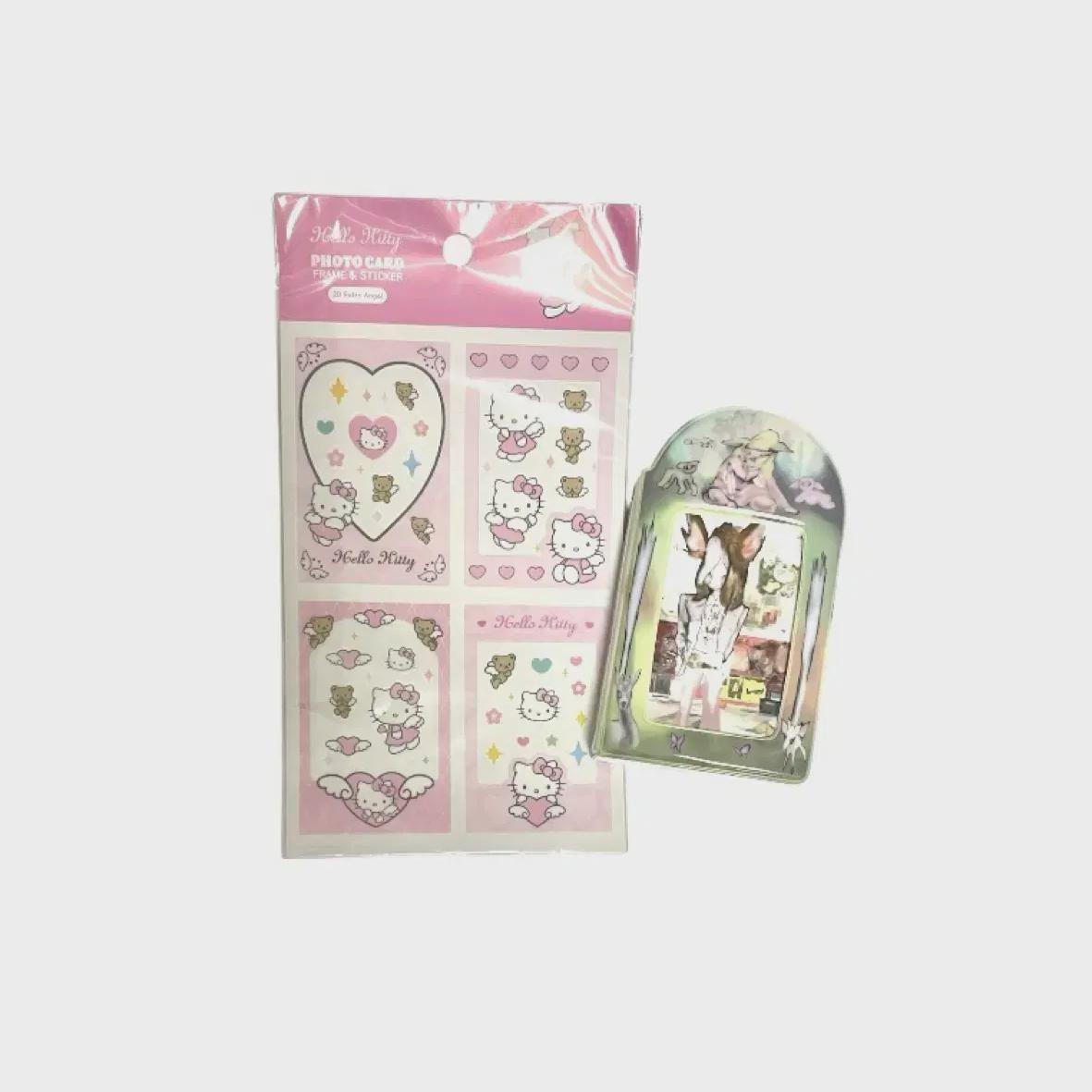 

Talaco And Collectbook + Hello Kitty Stationery Clear Photo Card Sticker In Bulk