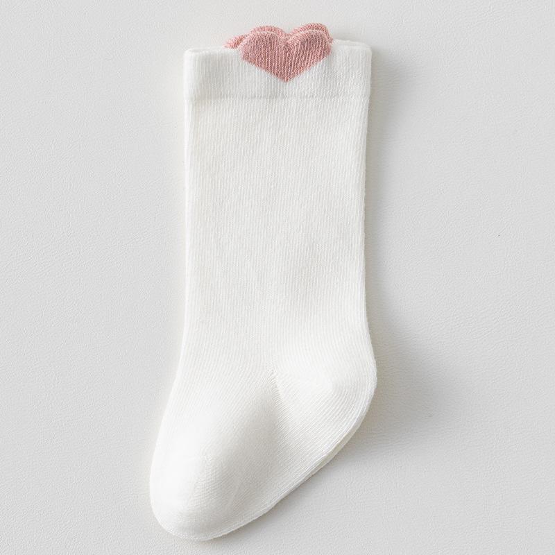 Newborn To 3-Year-Old Boneless Cotton Calf Socks - Spring, Autumn, Winter