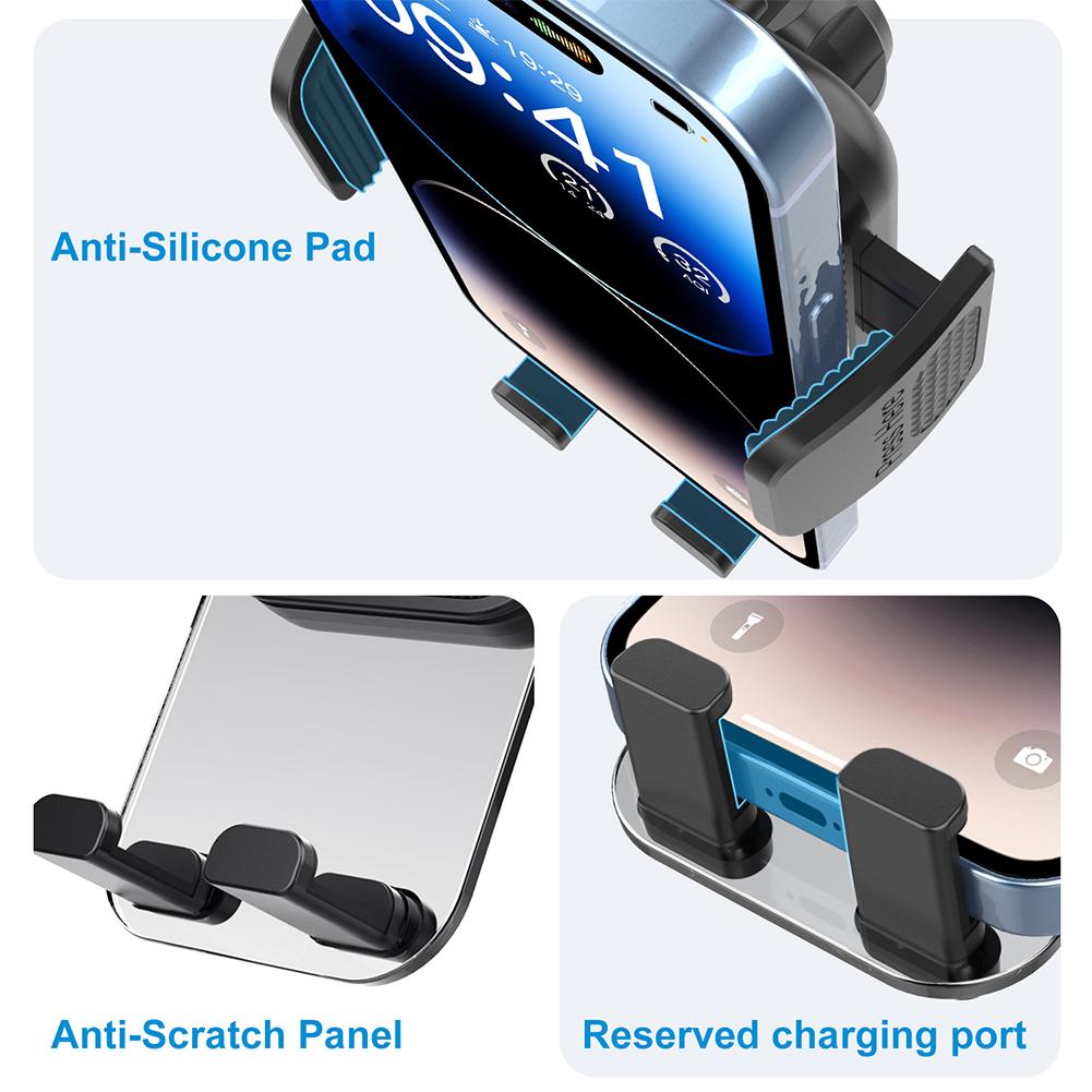 Car Phone Holder Air Vent Car Mount Universal Mobile Phone GPS Stand Air Vent Clip Hands Free Automobile Cradle Clip Stand