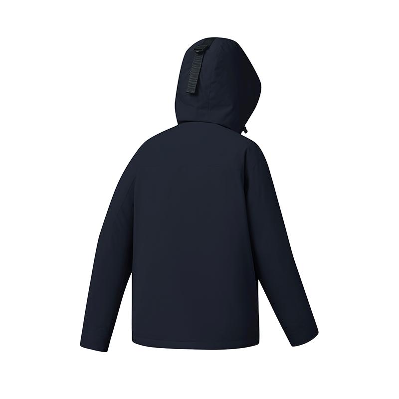 Fila Fitness Fashion Simple Casual Sports Versatile Comfortable Loose Hooded Warm Down Jacket Women Outerwear A51W541902FNV