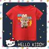 LABUBU Children's T-shirt Top Boys and Girls Fashion Cute Versatile T-shirt