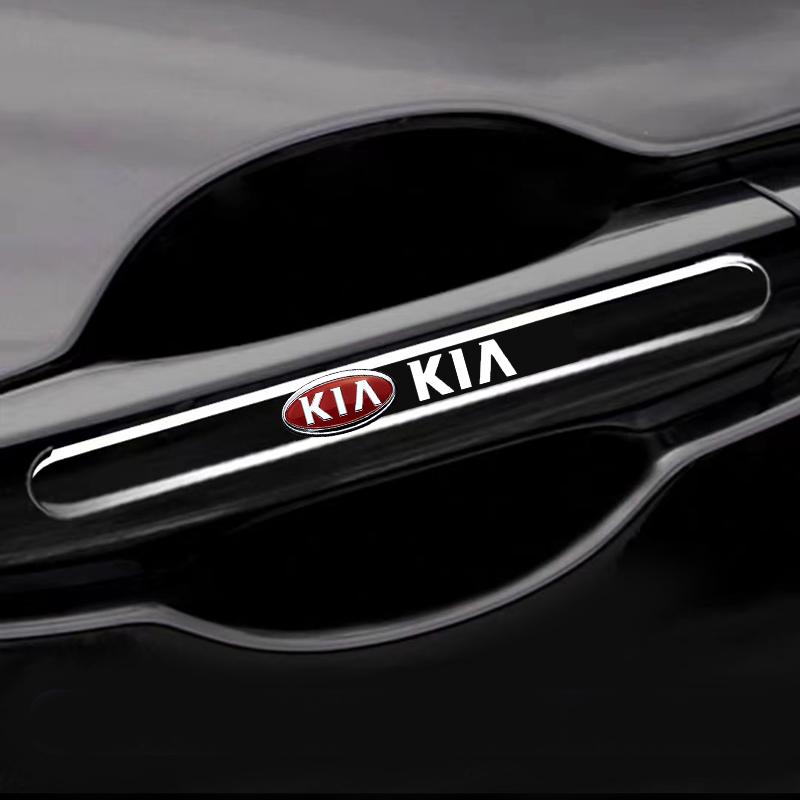 Car Door Handle Protective Stickers Transparent Silicon Anti-collision Protection Film For KIA K5 K9 Sorento Ceed Sportage Carnival Forte Niro Cadenza