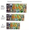 Cartoon Q Version Mtg Game Characters Mouse Pad Large  Rubber Anti-slip Desk Accessories Mousepad for Offices&Gamer Keyboard Mat