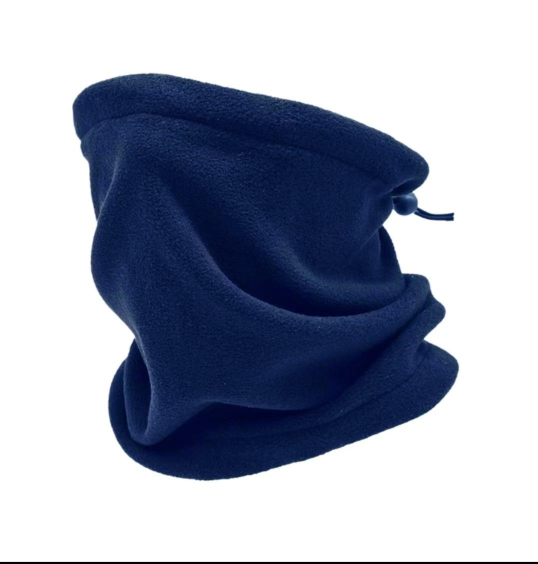 

Унисекс Зимний Шарф-Маска из Полар Флиса: Ветрозащитный, Защищающий от холода чехол на шею с бархатом, Идеально подходит для езды на велосипеде на открытом воздухе темно-синий