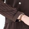 Women's Spring Summer Long Sleeve Chic Slimming Two-Piece Layered Top for Middle-Aged & Elderly