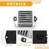 HVAC Blower Motor Resistor Heater Blower Resistor for Suzuki Sx4 2008-2013 Metal ABS Black