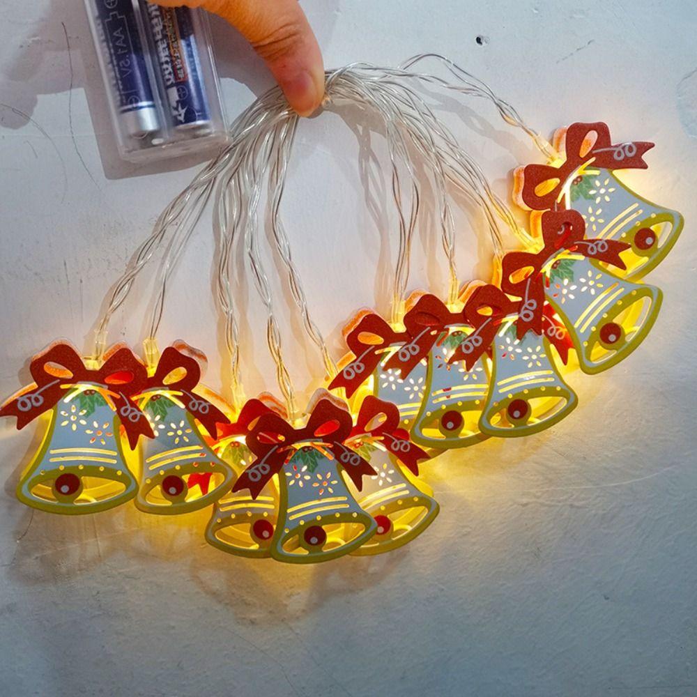 1.65M/10 Light Christmas Lights String 10 Christmas Patterns LED String Light  Car