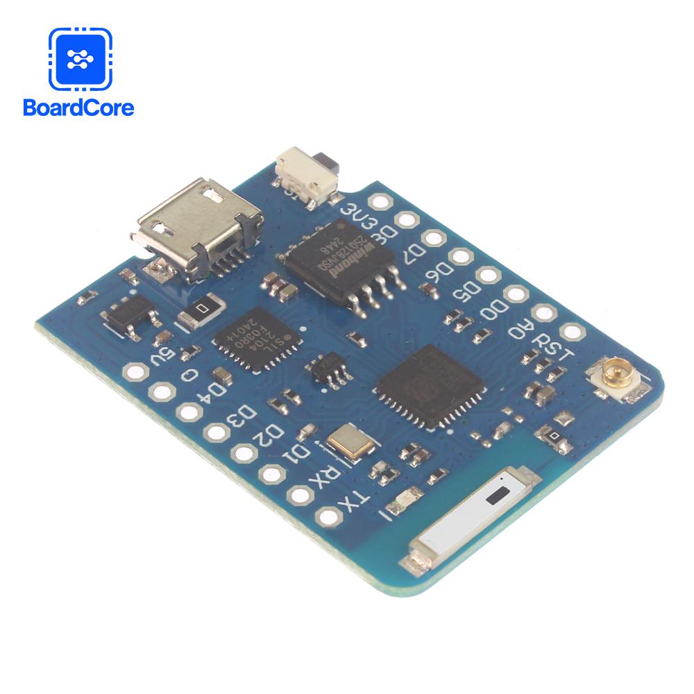 WeMos D1 Mini Pro V3.0 NodeMcu 16MB bytes Lua WIFI Internet of Things Development board based ESP8266 CH340G Nodemcu V2