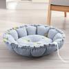 Pet Bed Ultra-thick Reusable Super Soft Comfortable Breathable Warm-keeping High Elasticity Lightweight Large Pet Dog Round Bed Kennels for Bedroom