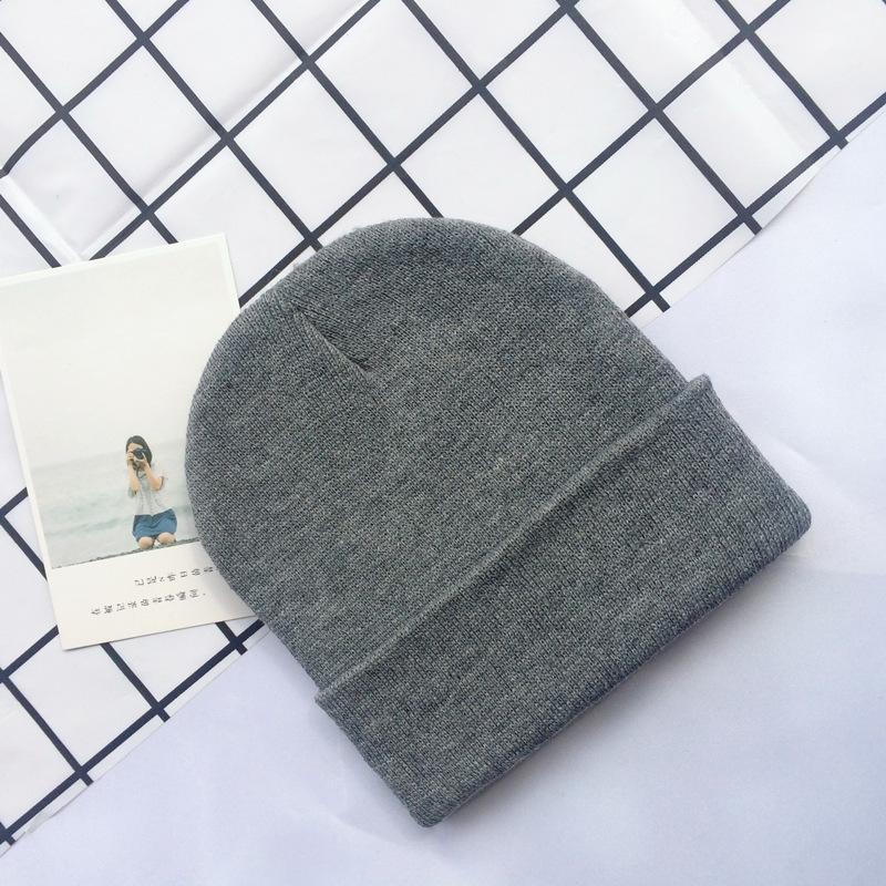 Custom Embroidery Logo Design Blank Plain Unisex Cheap Kids Children Baby Infant Beanies