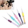 5pcs Nail Art Liner Brushes Manicure Art Point Drill Drawing Painting Brushes Pen