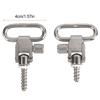 Anneau de fixation rapide pour sangle QD à deux points Boucle de ceinture M-LOK Accessoires de chasse en extérieur Ar15 2