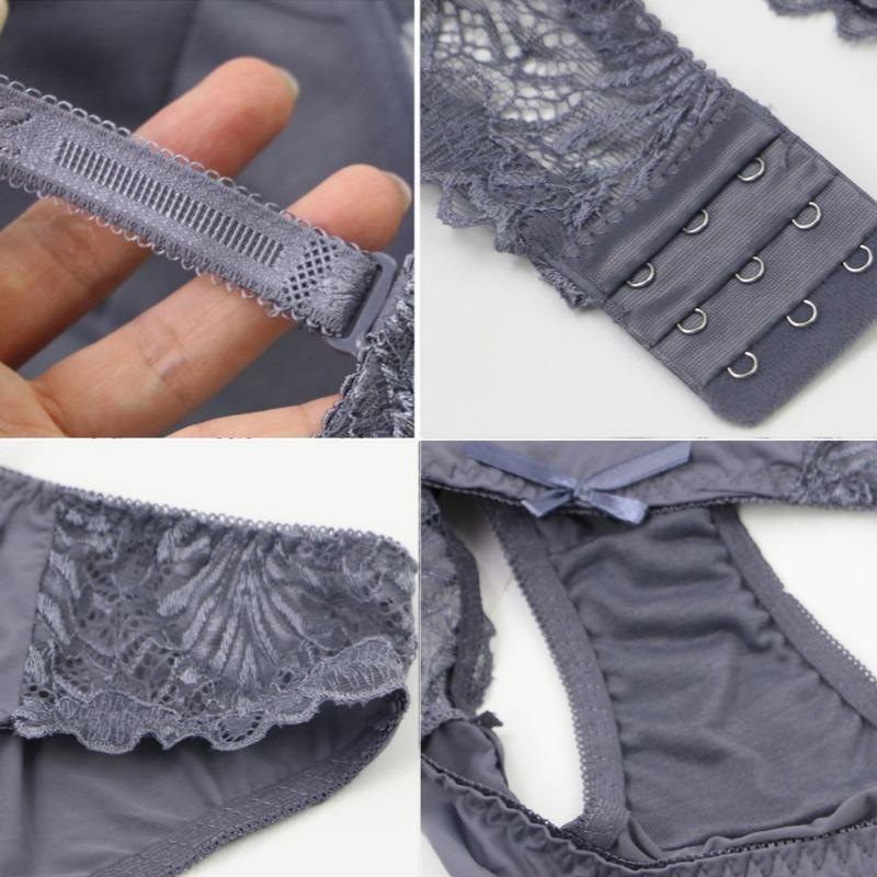 Europese en Amerikaanse Sexy Bh Sets Verzamelen Om Te Ondersteunen Anti-doorzakken Damesondergoed Huidvriendelijk Ademend en Comfortabel Ondergoed