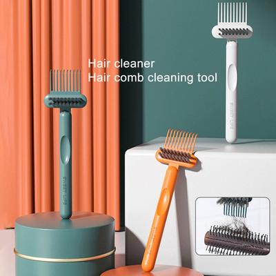 Brosse à cheveux multifonctionnelle et pratique, accessoire de nettoyage pour peigne et brosse à cheveux