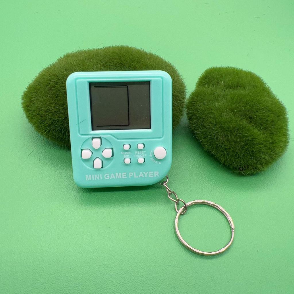Mini Tetris Handheld Game Console Keychain
