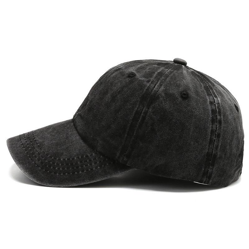 Fix Stuff Cotton Baseball Cap With Embroidered Print For Summer Outdoor Sunshade