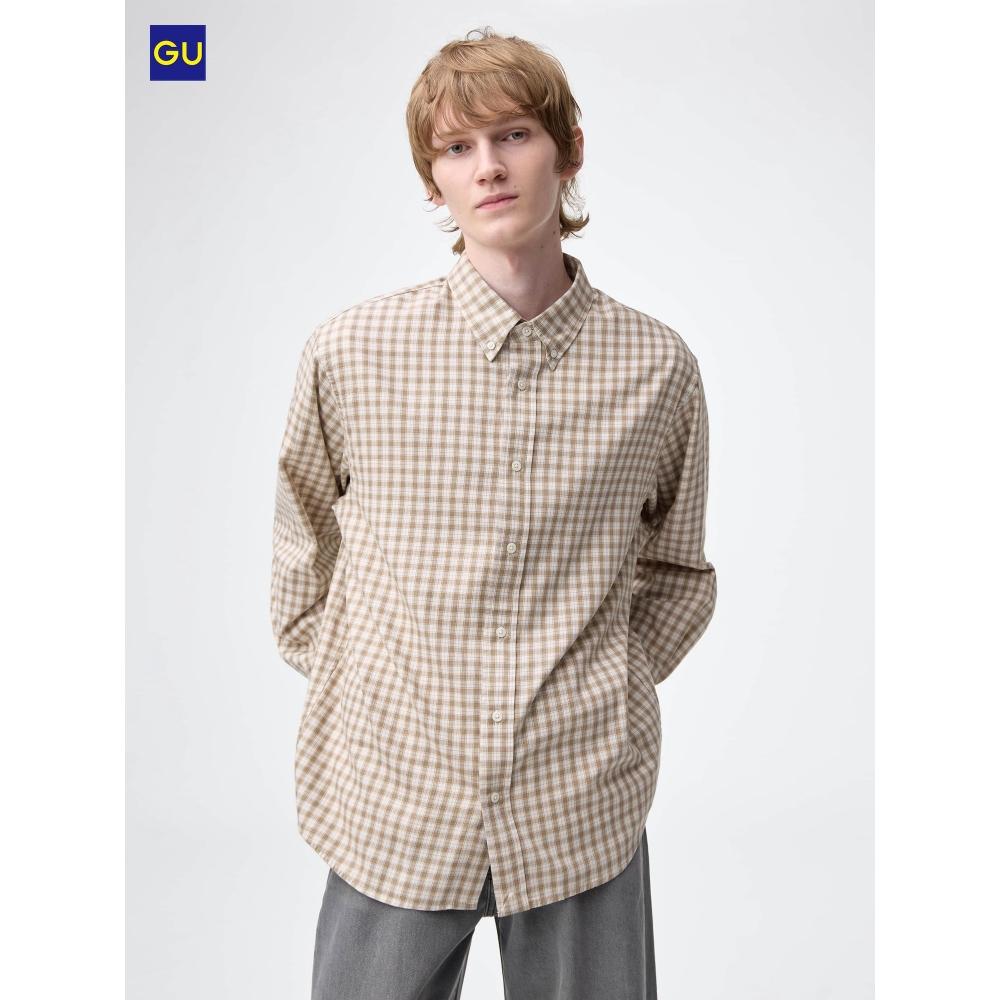 Uniqlo Gu Cotton Check Shirt