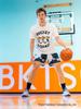 BKTSQD Men's Quick-Dry Splatter-Ink Mesh Basketball Shorts