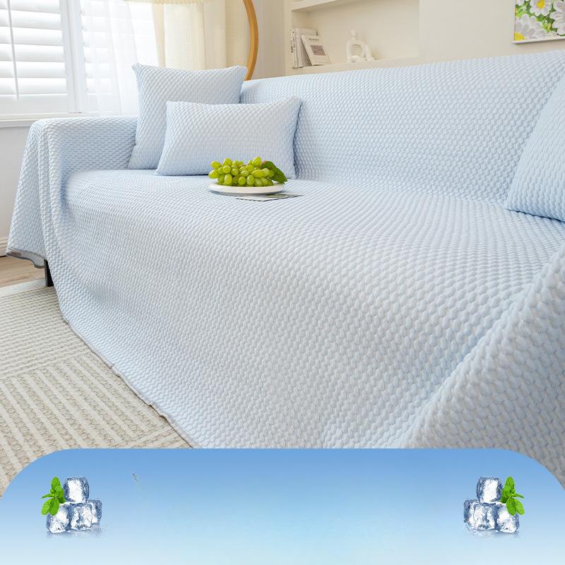 Summer Sofa Towel Cool Modern Simple Sofa Bed Cover Anti-Cat Scratch Cloth Multifunctional Sofa Cover Cloth