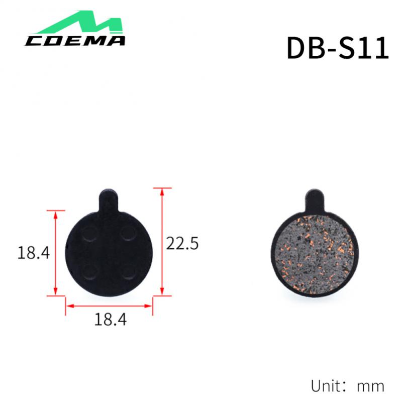 

Тормозные колодки Простая установка Прочные полуметаллические колодки Материал медного волокна Дисковый тормоз Смола Стальная задняя пластина