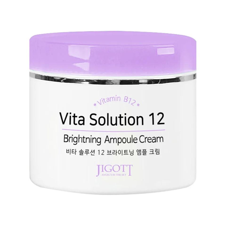 

JIGOTT VITA SOLUTION 12 BRIGHTENING AMPOULE CREAM Ампульный крем для лица, 100 мл,