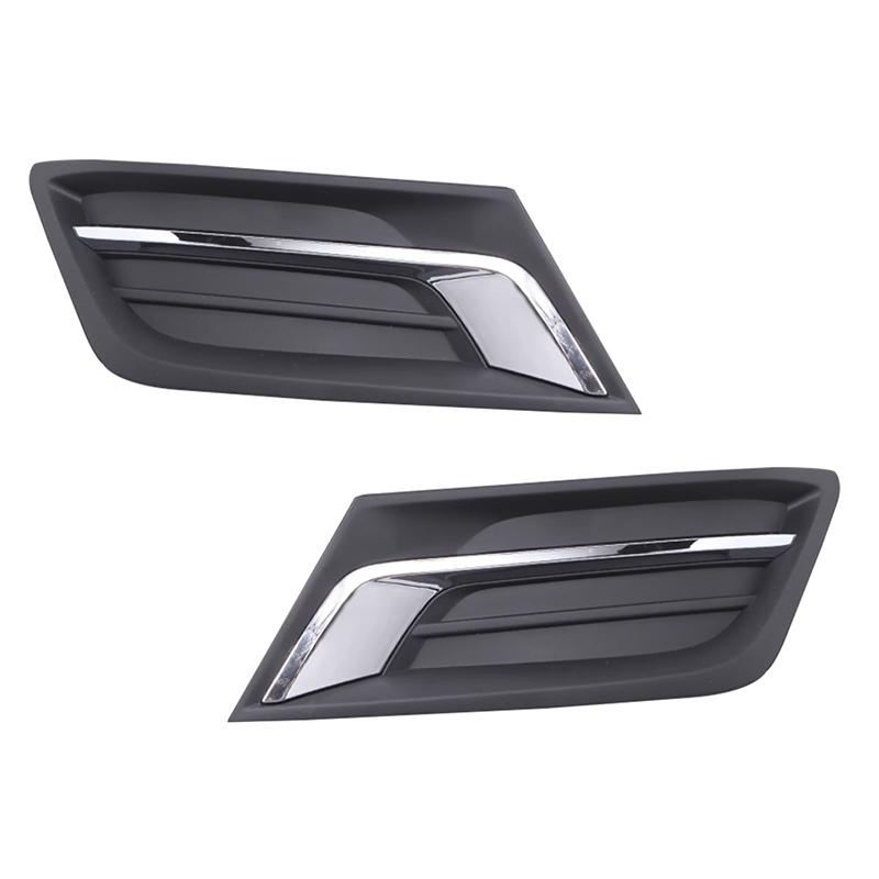 Car Front Bumper Fog Lamp cover For Roewe MG 360 MG360 Light Chrome Trim Cover Frame Lid Bezel Hood Grille