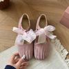Fashion French Gentle Flat Ballet Shoes for Women 2025 Summer New Style with Skirt One-word Mary Jane Shoes