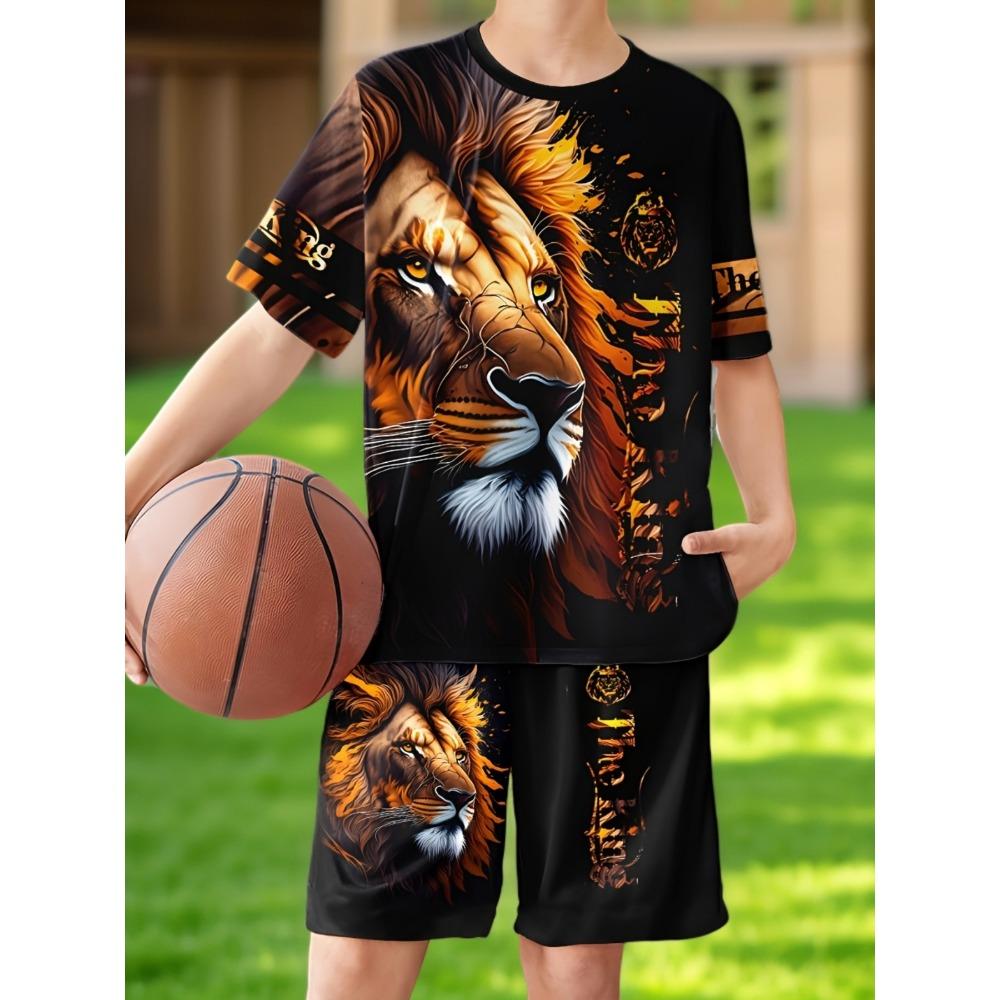 Boys Fashion Casual Shorts T-shirt Set 150