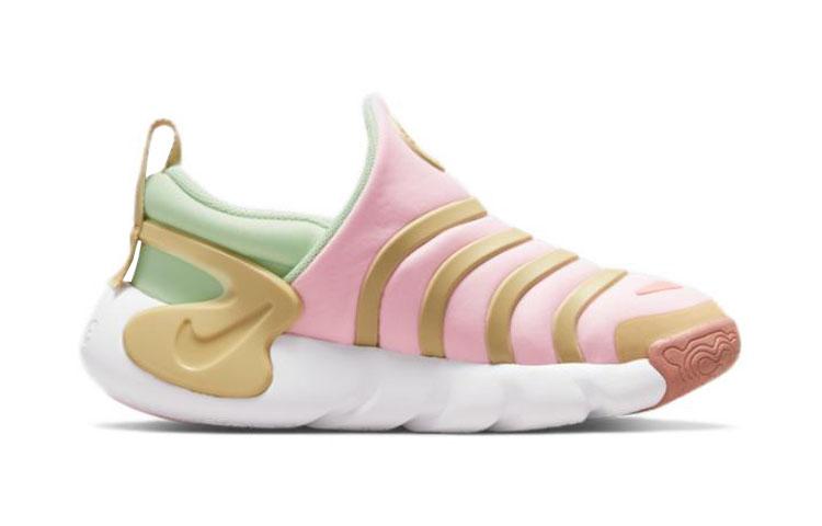 Nike Dynamo GO Caterpillar Ammortizzazione, Resistenti all'Usura Scarpe Lifestyle Basse per Bambini Rosa Verde DH3437-600
