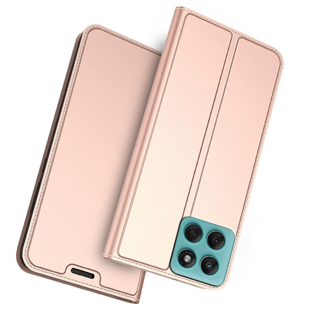 For Motorola Edge 60 Pro 5G Case PU Leather Phone Cover with Card Holder Stand